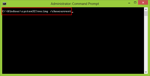 Windows 8 Administrative Command Prompt